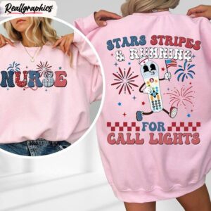 groovy star triple and running for wall lights shirt, nurse crewneck long sleeve