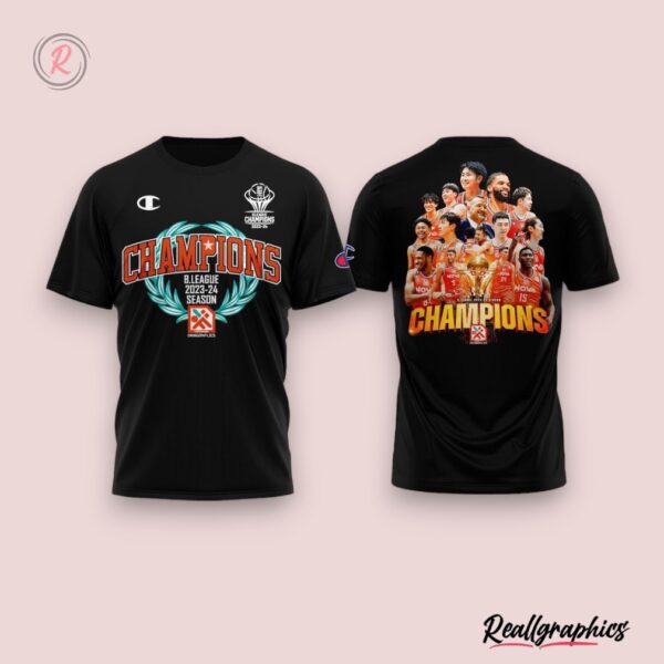 hiroshima dragonflies champions b.league unisex shirt