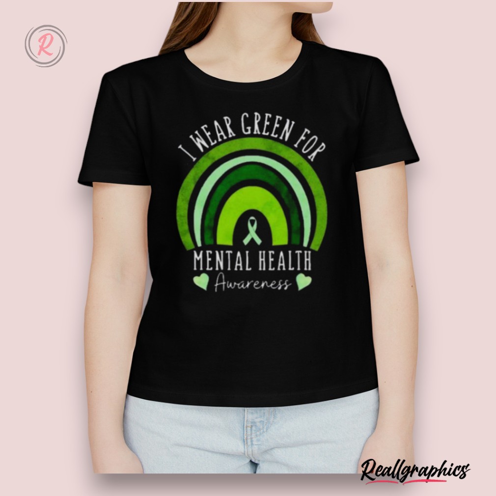 i wear green tal health awareness month shirt