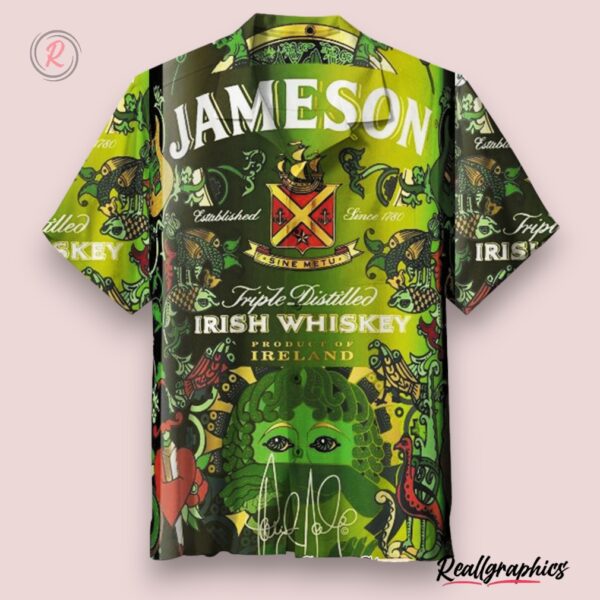 jameson st patricks day custom design hawaiian shirt