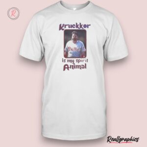 john kruk philadelphia phillies kruk is my spirit animal shirt