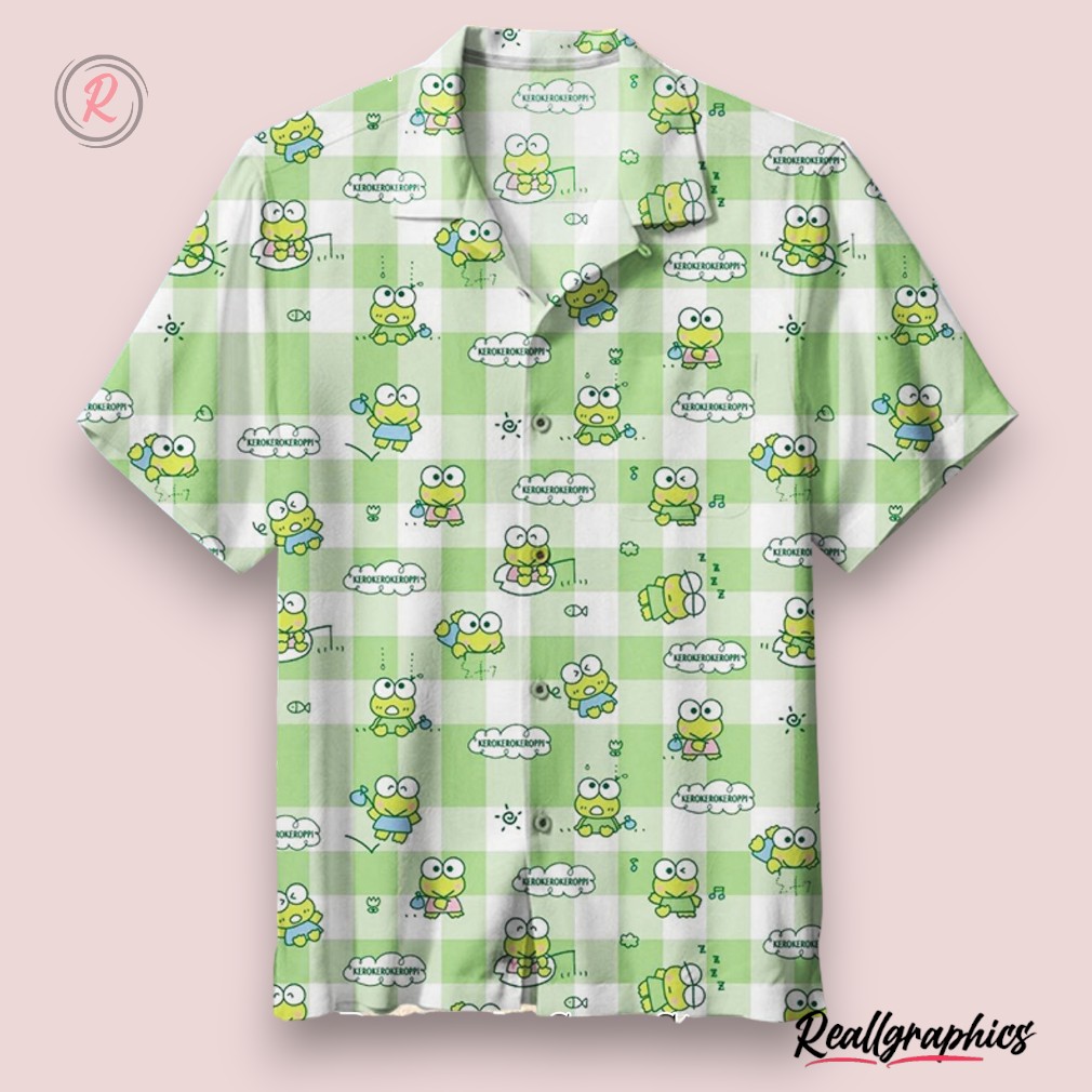 keropi frog limited edition hawaiian shirt