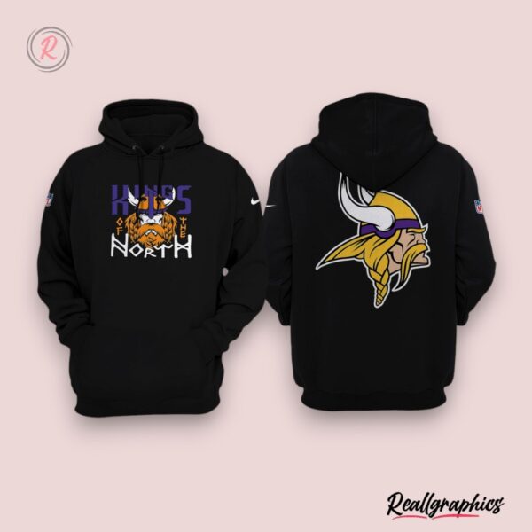 minnesota vikings kings of the north hoodie