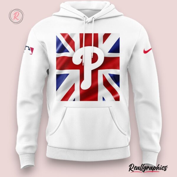 mlb philadelphia phillies world tour london series hoodie