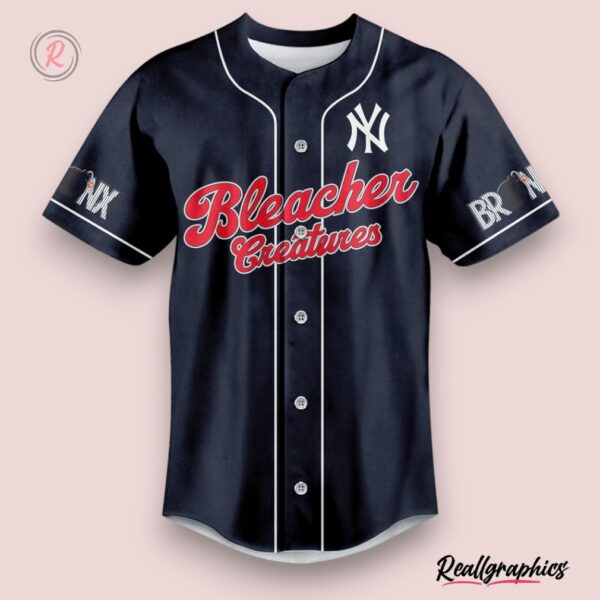 new york yankees bleacher creatures custom baseball jersey shirt style