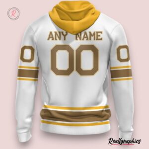 nhl boston bruins special whiteout design hoodie