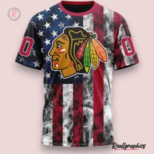 nhl chicago blackhawks special design for independence day the fourth of july hoodie