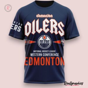 nhl edmonton oilers 2024 western conference city tour hoodie