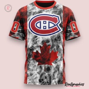 nhl montreal canadiens special design for canada day hoodie