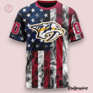 nhl nashville predators special design for independence day the fourth of july hoodie