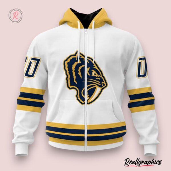 nhl nashville predators special whiteout design hoodie