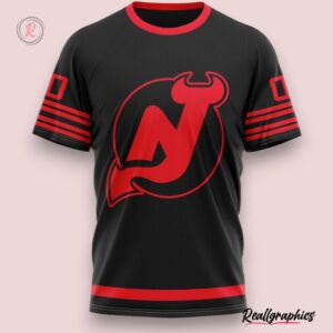 nhl new jersey devils special blackout design hoodie