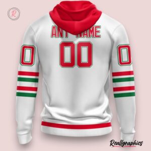 nhl new jersey devils special whiteout design hoodie