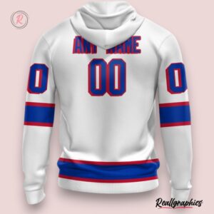 nhl new york rangers special whiteout design hoodie