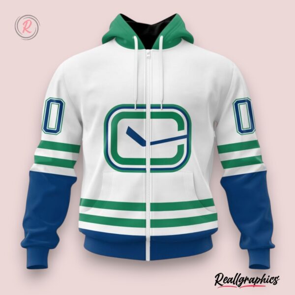 nhl vancouver canucks special whiteout design hoodie