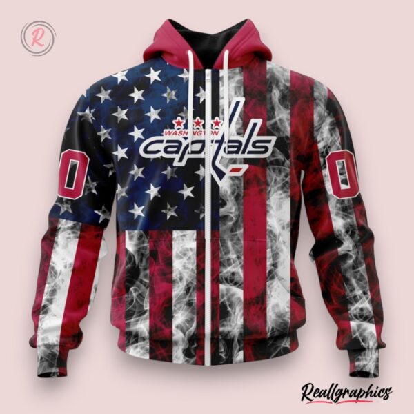 nhl washington capitals special design for independence day the fourth of july hoodie