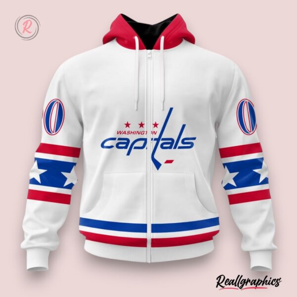 nhl washington capitals special whiteout design hoodie