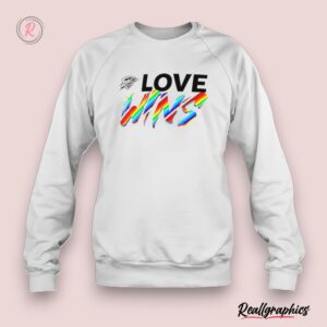 oklahoma city thunder love wins rainbow pride shirt