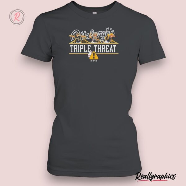 pittsburgh pirates triple threat 23 37 30 shirt