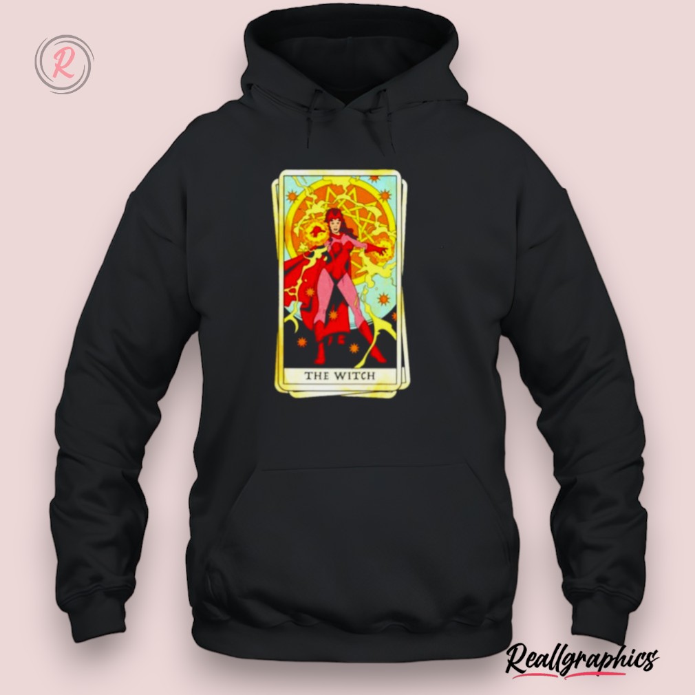 tarot scarlet witch as the witch card shirt