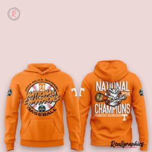 2024 ncaa division i baseball national champions hoodie orange