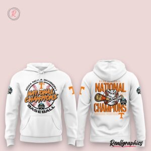 2024 ncaa division i baseball national champions hoodie white