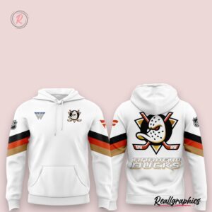 anaheim ducks orange country 3d hoodie white, anaheim ducks gifts