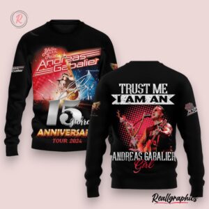 andreas gabalier 15 anniversary tour 2024 hoodie