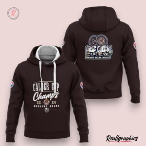 calder cup champs 2024 hershey bears hoodie