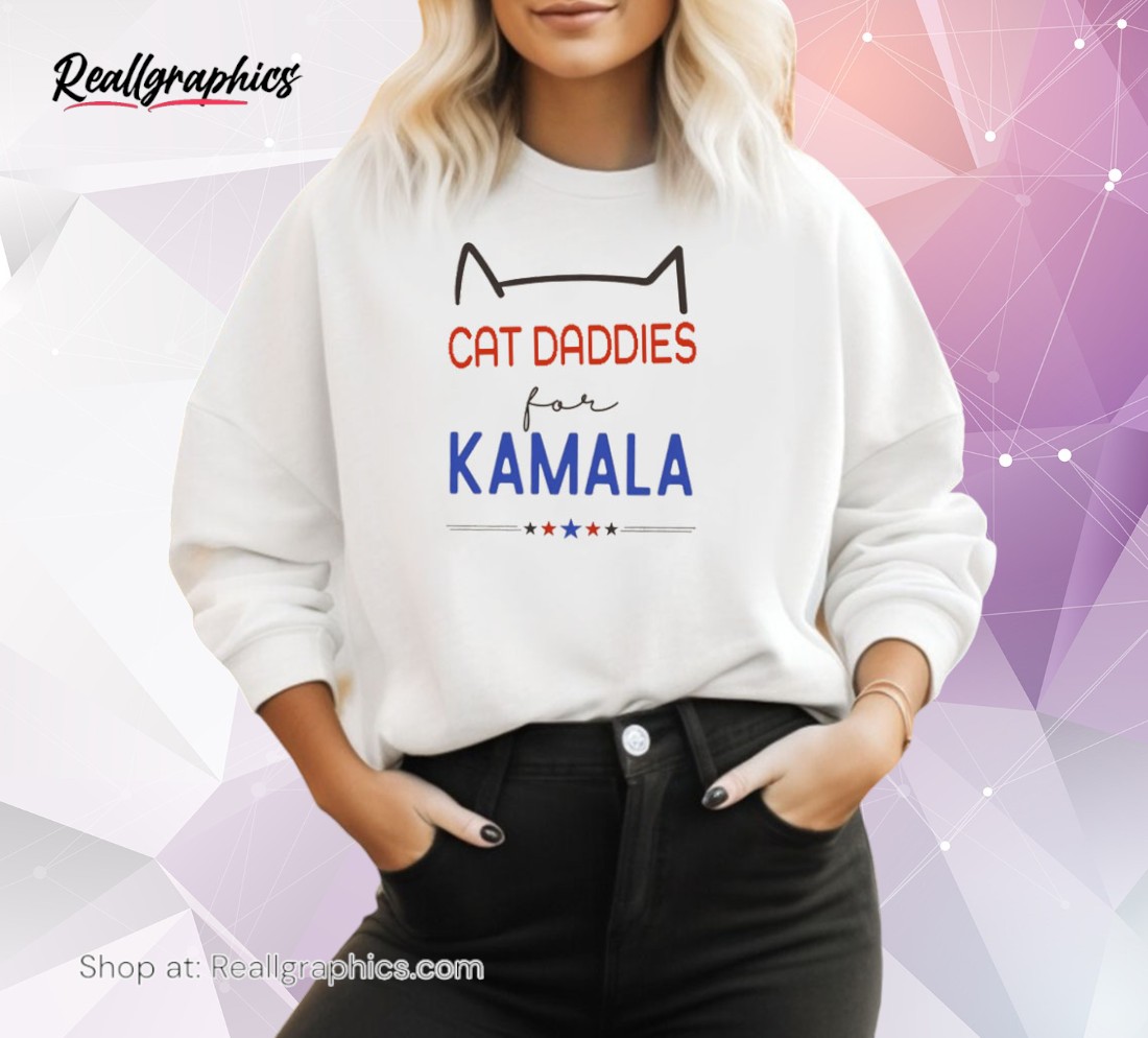 cat daddies for kamala unisex shirt