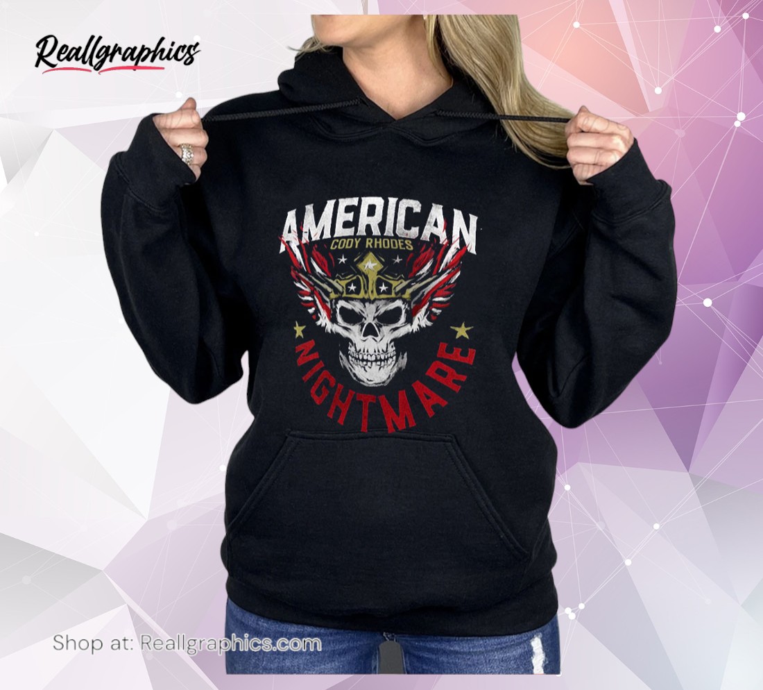 cody rhodes crowned skull americana shirt