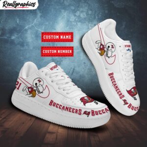 custom tampa bay buccaneers snoopy air force 1 sneaker, tampa bay buccaneers gear