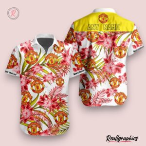 epl manchester united football club personalized name hawaiian shirt