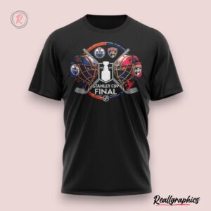 florida panthers vs. edmonton oilers 2024 stanley cup final unisex shirt, edmonton oilers team gifts