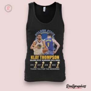 klay thompson golden state warriors 2011 2024 thank you for the memories unisex shirt, warriors merchandise