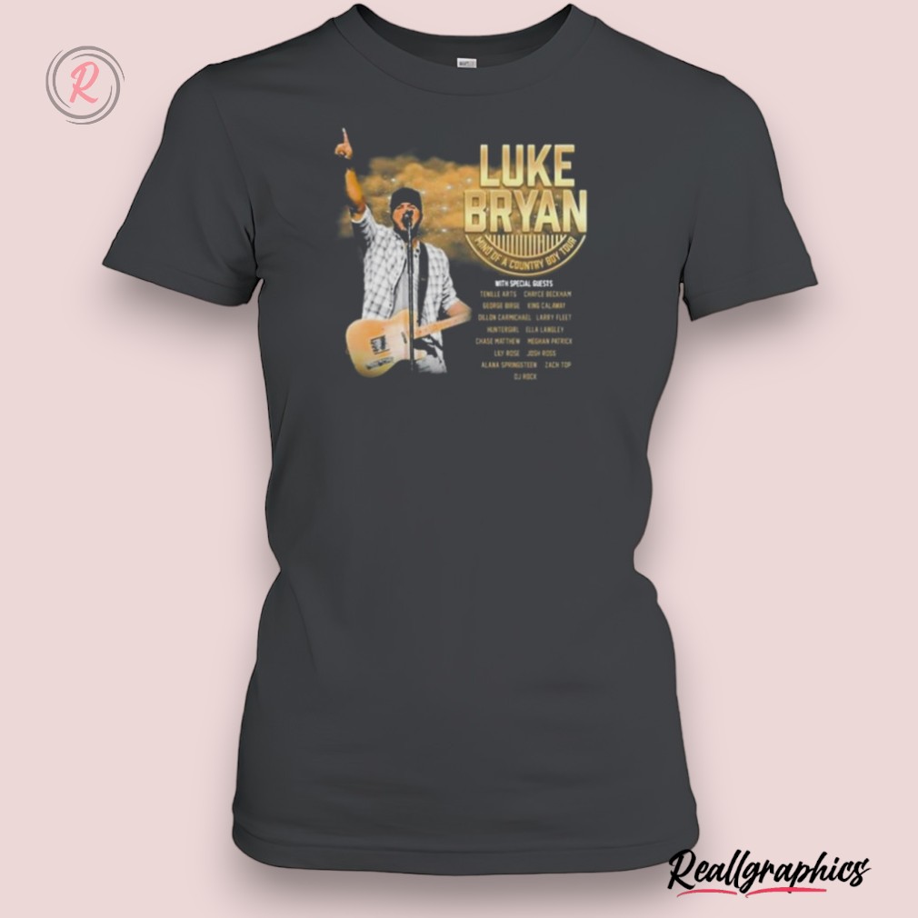 luke bryan mind of a country boy tour shirt