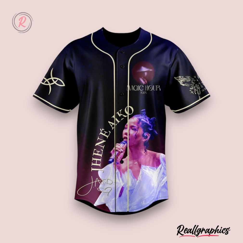 magic hour tour jhene aiko baseball jersey