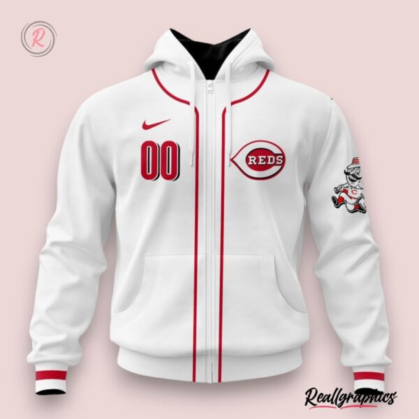 mlb cincinnati reds personalized 2024 home hoodie, reds merch