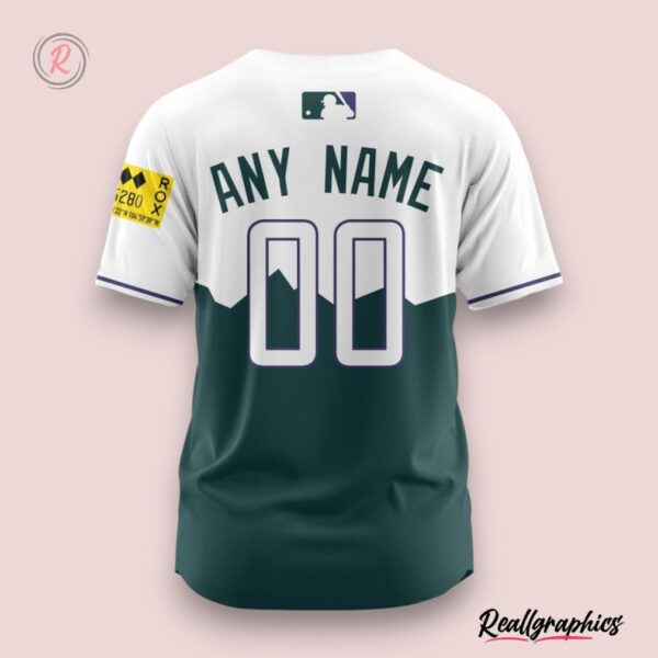 mlb colorado rockies personalized 2024 city connect baseball jersey design, rockies merch