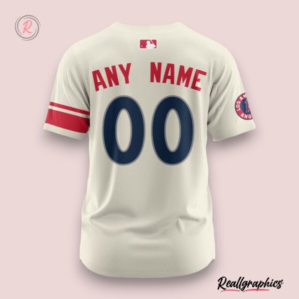 mlb los angeles angels personalized 2024 city connect baseball jersey design, los angeles angels gifts