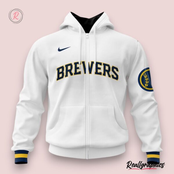 mlb milwaukee brewers personalized 2024 home hoodie, brewers gifts for fans