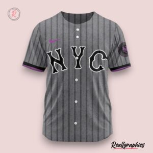 mlb new york mets personalized 2024 city connect baseball jersey design, new york mets gifts