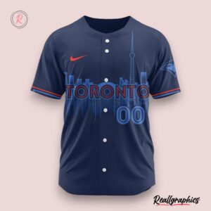 mlb toronto blue jays personalized 2024 city connect baseball jersey design, blue jays merchandise