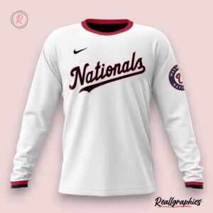 mlb washington nationals personalized 2024 home hoodie, washington nationals gifts for fans