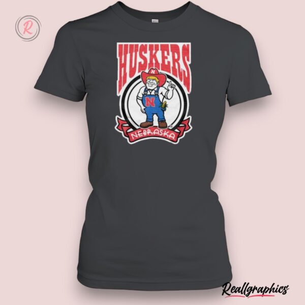 nebraska cornhuskers cola design royal shirt