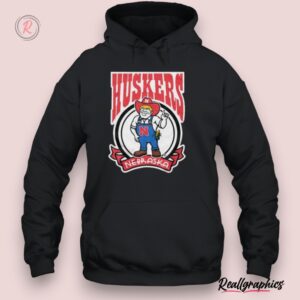 nebraska cornhuskers cola design royal shirt