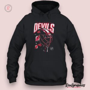 new jersey devils helmet penalty box shirt