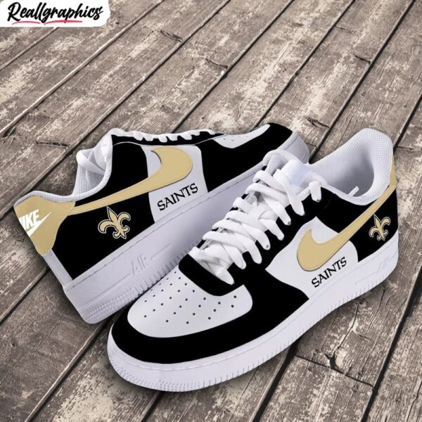 new orleans saints logo air force 1 sneaker, new orleans saints merchandise