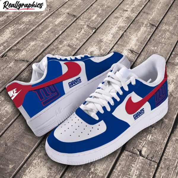 new york giants logo air force 1 sneaker, giants shoes