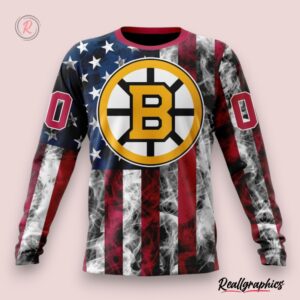 nhl boston bruins special design for independence day the fourth of july hoodie, boston bruins team gifts